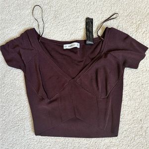 Zara knitted top small